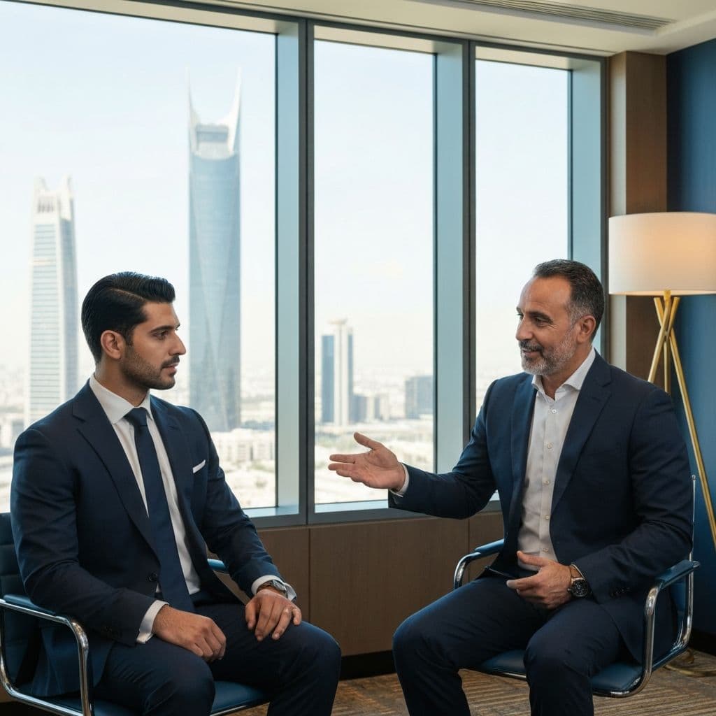 التدريب التنفيذي في السعودية - جلسة تدريب مع قائد تنفيذي