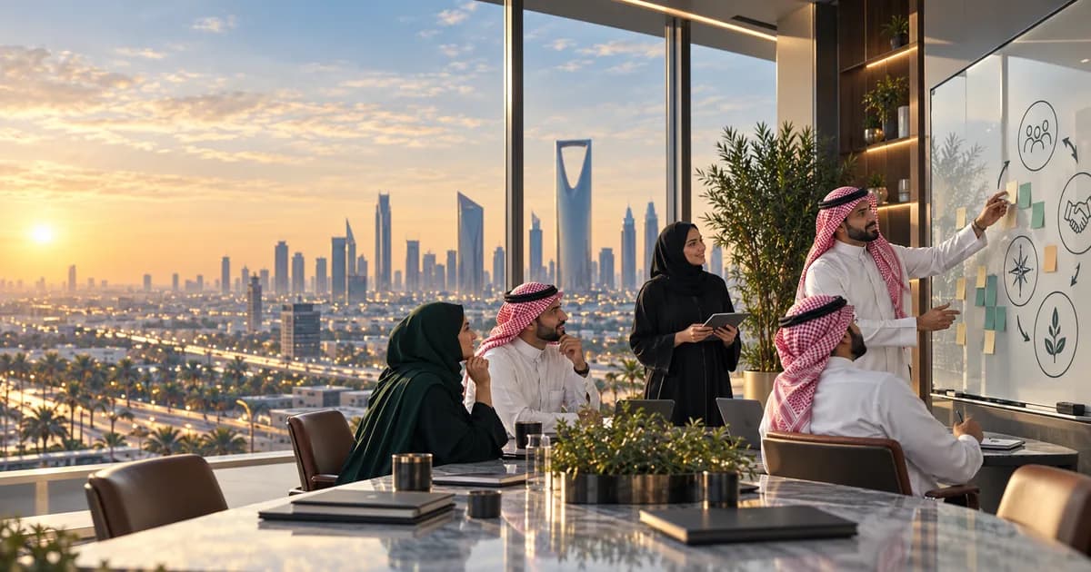 استشارات التحول الثقافي في السعودية وتغيير السلوك داخل المؤسسة