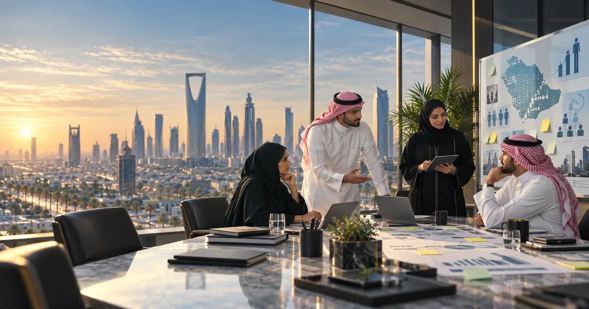 التخطيط الاستراتيجي للقوى العاملة في السعودية وتوقع المهارات المستقبلية